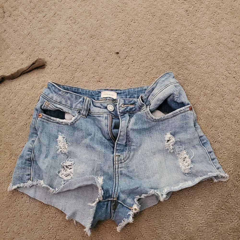 Papaya Jean shorts